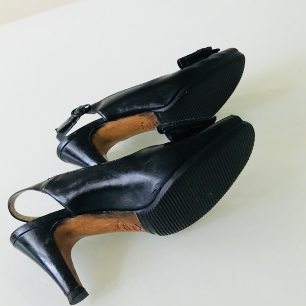 Salvatore Ferragamo Black Shoes Size 6.5 - Picture 5 of 8